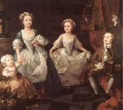 William Hogarth The Graham Childen France oil painting reproduction